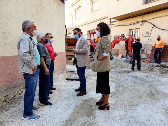 El Ayuntamiento de Lorca acomete obras para la mejora de las infraestructuras básicas de las calles Cayetano Lorca Navarro y Berrocal del barrio de San Cristóbal - 1, Foto 1