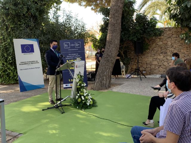 Las obras de remodelación del Parque Almansa  arrancan con la colocación de la primera piedra - 3, Foto 3