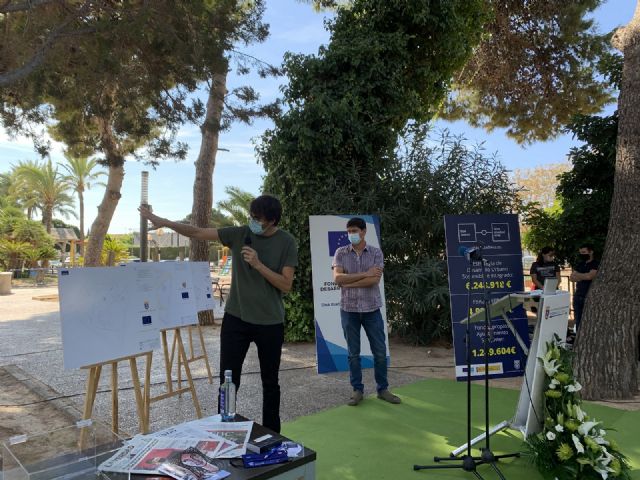 Las obras de remodelación del Parque Almansa  arrancan con la colocación de la primera piedra - 4, Foto 4