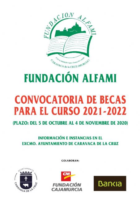 Abierto hasta el 4 de noviembre el plazo para solicitar las ayudas de estudio de la Fundación Alfami - 1, Foto 1