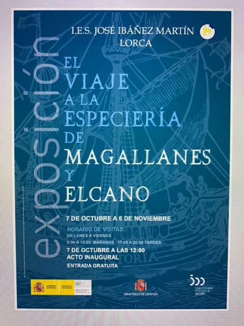 Llega al IES Ibáñez Martín la exposición `Viaje a la Especiería de Magallanes y Elcano' realizada por la Delegación de Defensa para difundir e impulsar la Cultura de Defensa - 1, Foto 1