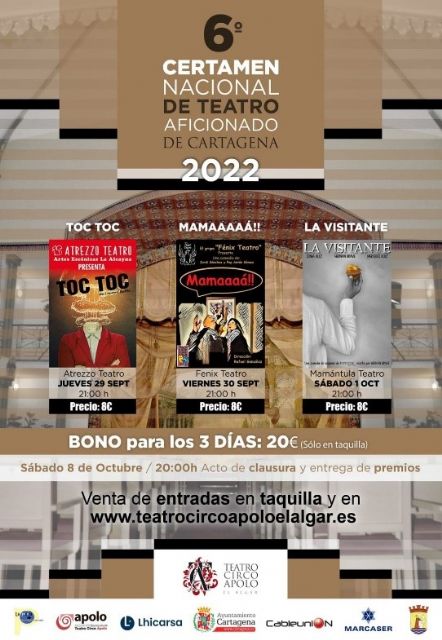 VI certamen nacional de teatro aficionado de Cartagena - 1, Foto 1