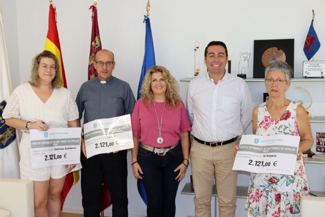 El ayuntamiento torreño dona 6.363 euros a las ONG locales, la recaudación de la suelta de vaquillas de las fiestas - 3, Foto 3