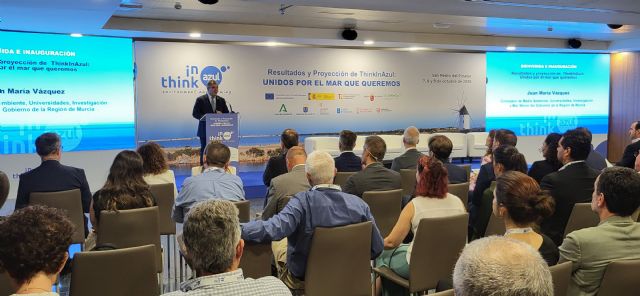 La Región de Murcia culmina con éxito la coordinación nacional del Plan Complementario de I+D+i de Ciencias Marinas ThinkInAzul - 1, Foto 1