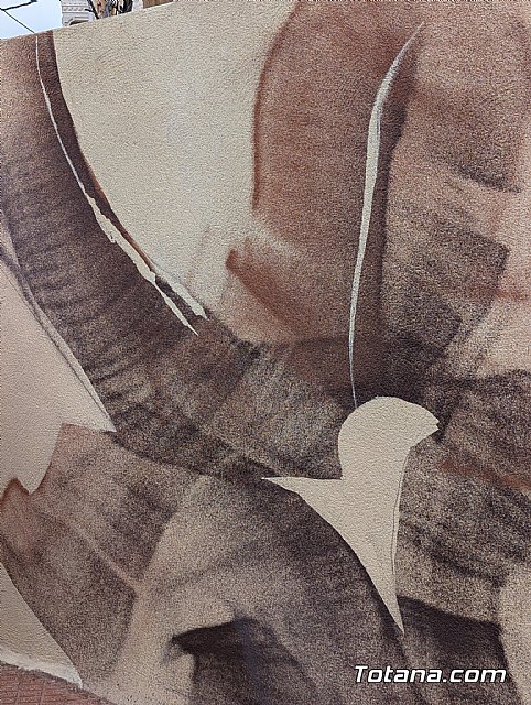 Inauguran el nuevo trabajo de Arte Mural Abstracto en la avenida Santa Eulalia, promovido por la Asociación Blanco Diáfano, Foto 7