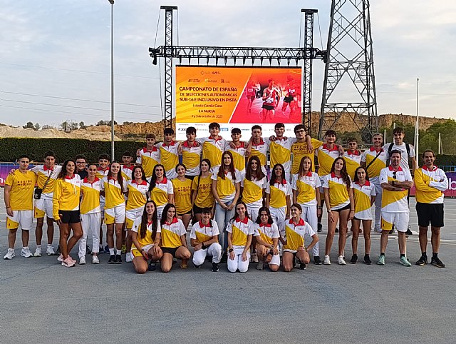 Buenos resultados de los atletas del Club Atletismo Alhama en el Nacional Sub16 por FFAA, Foto 1