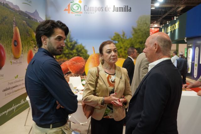 Jumilla continúa reafirmando su importancia en el sector hortofrutícola regional en la Feria Fruit Attraction - 2, Foto 2
