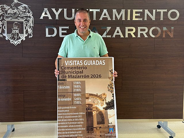 El Cementerio Municipal de Mazarrón acogerá visitas guiadas con motivo del Día de Todos los Santos El Cementerio Municipal de Mazarrón acogerá visitas guiadas con motivo del Día de Todos los Santos