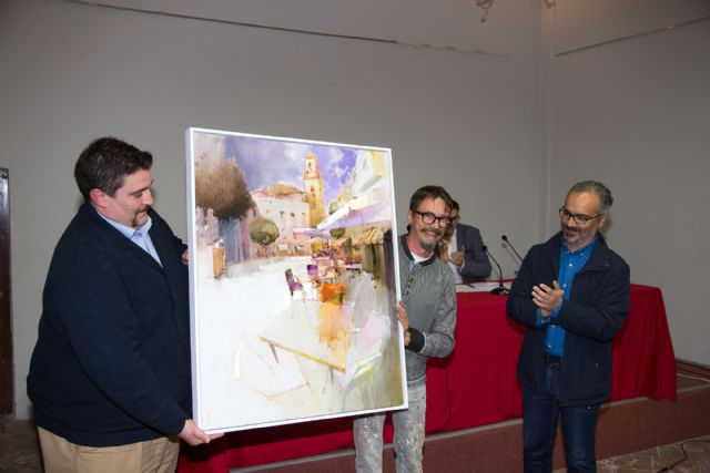 El artista alicantino Alberto Márquez, ganador del concurso de pintura al aire libre 'Rafael Tejeo' - 1, Foto 1