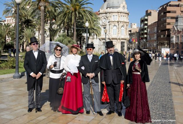 Cartagena revivio la epoca modernista con espectaculos, chisteras y chaques - 1, Foto 1