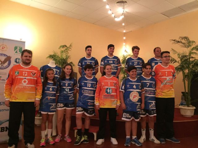 El Club de Balonmano Águilas presenta la nueva equipación del equipo - 1, Foto 1