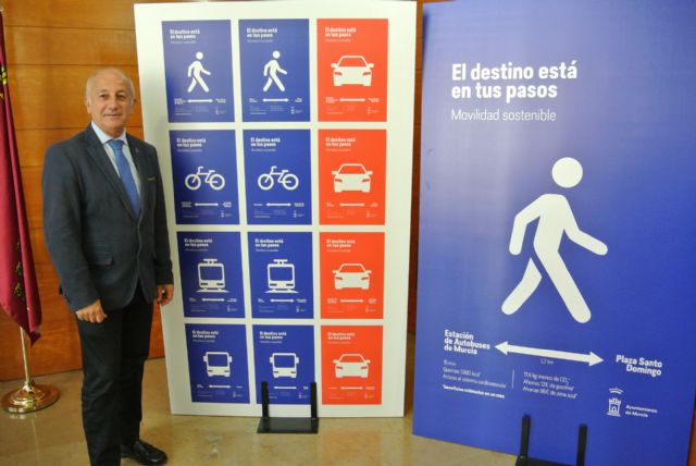 Una campaña recuerda los beneficios de moverse a pie, en bicicleta o en transporte público por el municipio - 1, Foto 1
