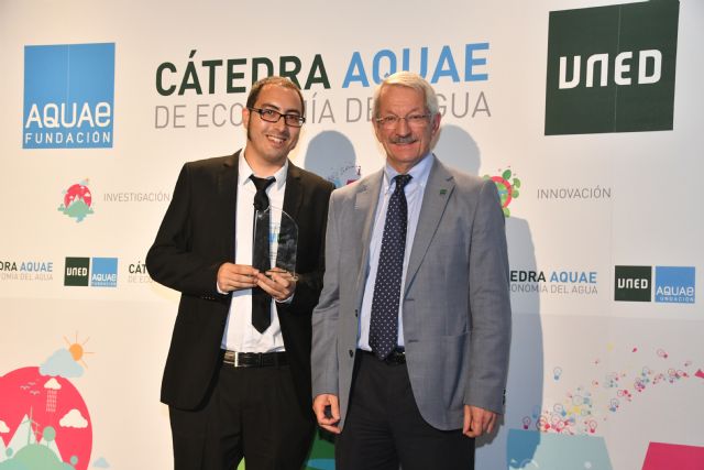 El profesor de la UPCT David Martínez gana el premio a la mejor tesis sobre economía del agua - 1, Foto 1