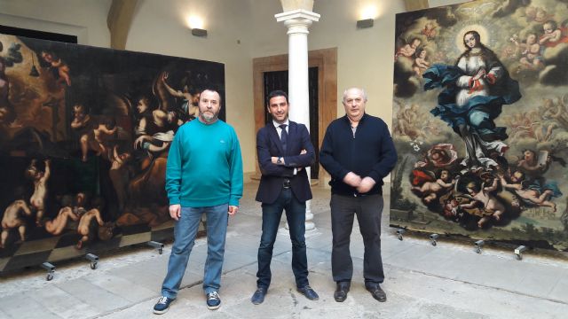 El Palacio de Guevara acogerá el jueves una conferencia  mesa redonda sobre la reciente restauración de tres lienzos del pintor barroco Camacho Felizes - 1, Foto 1