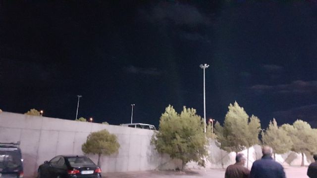 El PSOE solicita que se repare la iluminación del aparcamiento del estadio Artés Carrasco de Lorca - 2, Foto 2