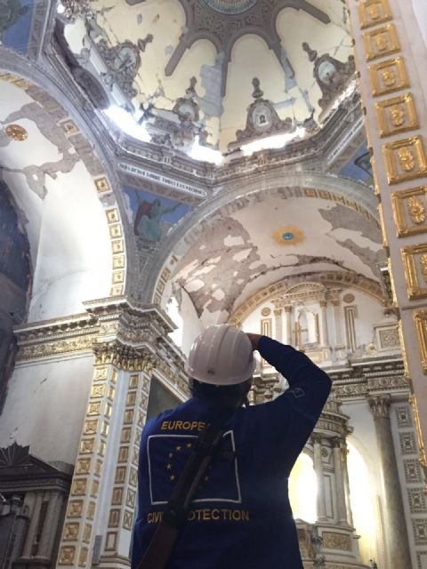 El trabajo de recuperación del patrimonio de Lorca sirve para actuar sobre los monumentos de México dañados por los terremotos - 2, Foto 2