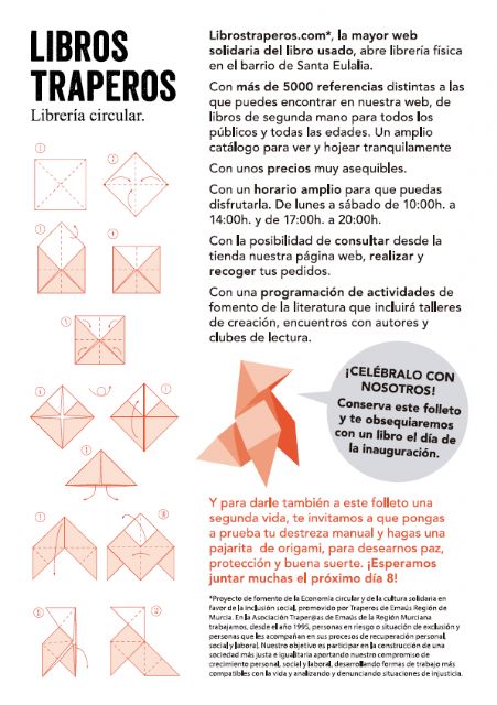 Traperos de Emaús presenta en el barrio de Santa Eulalia la mayor librería de segunda mano de la Región - 2, Foto 2