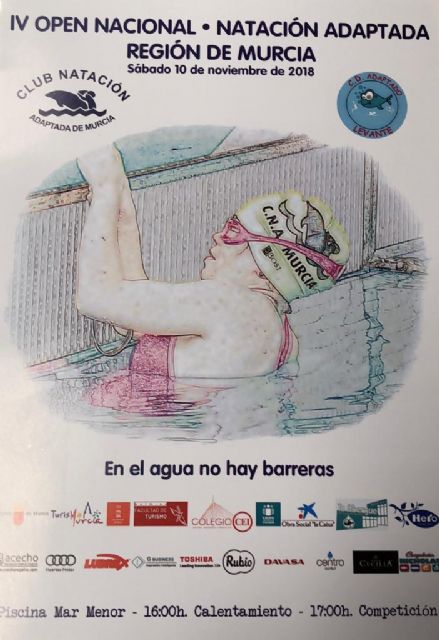 Un centenar de nadadores participan en el Open Nacional de Natación Adaptada de la Región de Murcia - 2, Foto 2