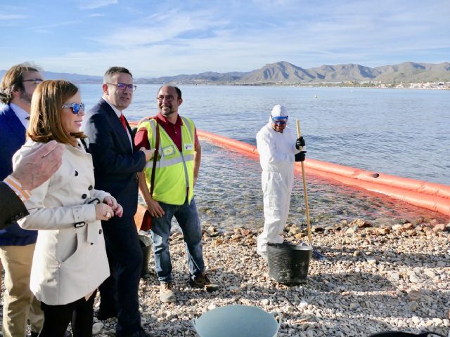 El Ayuntamiento de Cartagena participa en un simulacro de emergencia por contaminación marítima en La Azohía - 1, Foto 1