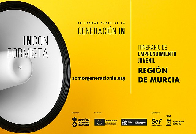 Se buscan 130 jóvenes de la Generación IN en la Región de Murcia para ayudarles a emprender - 1, Foto 1