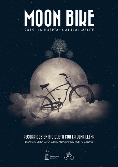 La última Moon Bike del año recorrerá los principales jardines de Murcia - 1, Foto 1