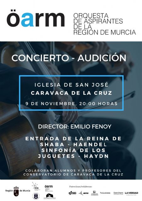 La Orquesta de Jóvenes Aspirantes de la Región de Murcia ofrece un concierto este sábado en la iglesia de San José de Caravaca - 1, Foto 1