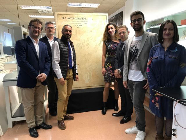 El Archivo Municipal cuenta con un Plano Topográfico del año 1872 de la Hacienda Valderas - 2, Foto 2