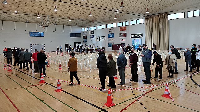 Planificación de vacunación para el jueves 11 de noviembre de 2021 en Totana, Foto 1