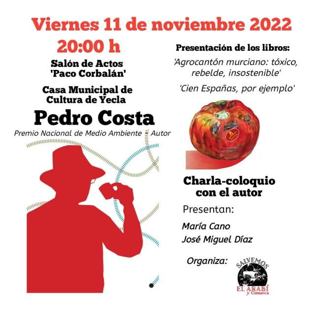 Presentación de los dos nuevos libros de Pedro Costa en Yecla - 1, Foto 1