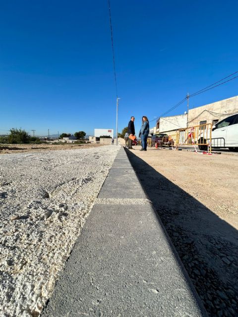 Las obras del nuevo pabellón polideportivo de La Ribera de Molina avanzan a muy buen ritmo - 4, Foto 4