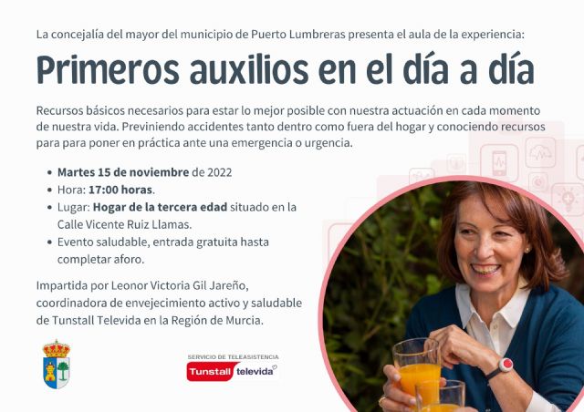 La Concejalía del Mayor organiza el curso 'Primeros auxilios en el día a día' para prevenir accidentes dentro y fuera del hogar - 1, Foto 1