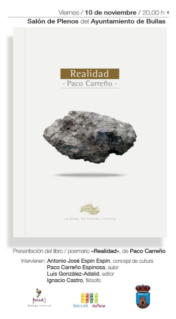 Paco Carreño presenta su libro poemario 'Realidad' este viernes en Bullas - 1, Foto 1