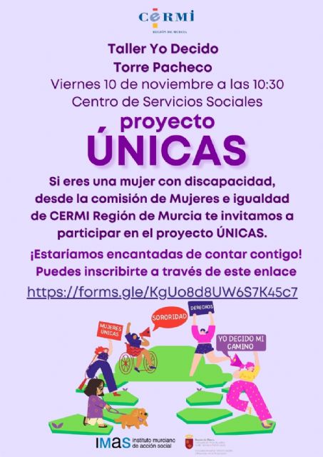 Taller “yo decido” del proyecto Únicas en Torre Pacheco - 1, Foto 1