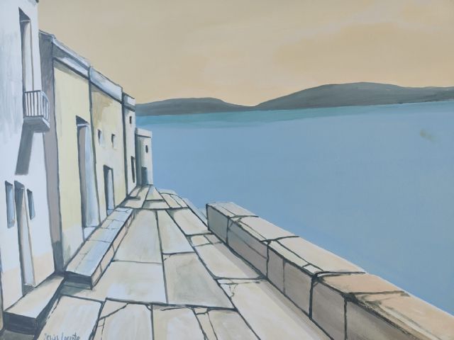 Inaugurado un mural en la unidad 55 del Hospital Universitario Santa Lucia - 1, Foto 1