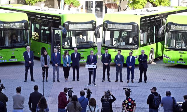El Ayuntamiento de Murcia incorpora doce nuevos autobuses eléctricos a la flota municipal - 3, Foto 3