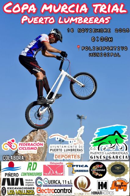 Puerto Lumbreras acogerá la Copa Murcia Trial y el II Ciclocrós 'Ciudad de Puerto Lumbreras' el 16 de noviembre - 3, Foto 3