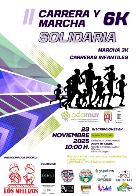 El domingo 23, cita solidaria de la mano de ADAMUR - 1, Foto 1
