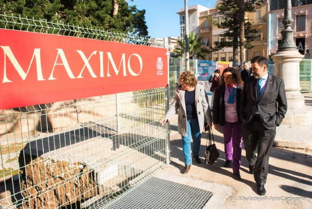 El yacimiento arqueologico del Decumano Maximo estrena carteleria - 1, Foto 1