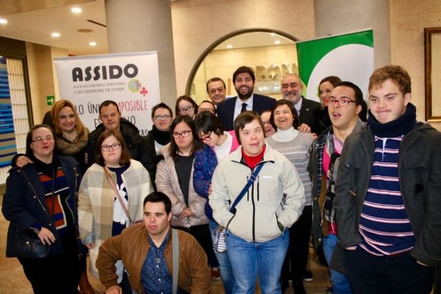 López Miras destaca su compromiso para poner en valor a todas las personas, con independencia de sus capacidades - 1, Foto 1