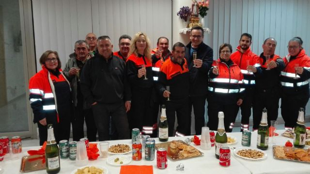 Reconocimiento a la labor de Proteccin Civil de Alhama en el da de su patrn, Foto 2