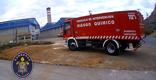 Falsa alarma de escape de gas en Escombreras - 1, Foto 1