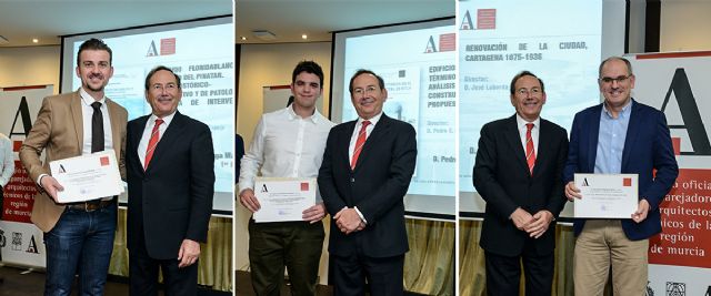Premian a tres alumnos de la UPCT por sus propuestas en Lo Pagán, Mula y Cartagena - 1, Foto 1