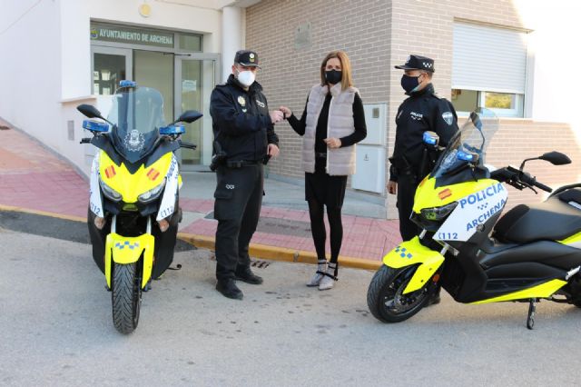 El Ayuntamiento de Archena incorpora dos nuevas motos a la flota de vehículos de la Policía Local - 1, Foto 1