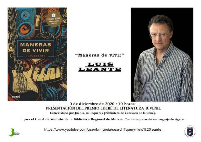 El Teatro Thuillier, escenario de la presentación online de ´Maneras de vivir´, la última novela de Luis Leante - 3, Foto 3