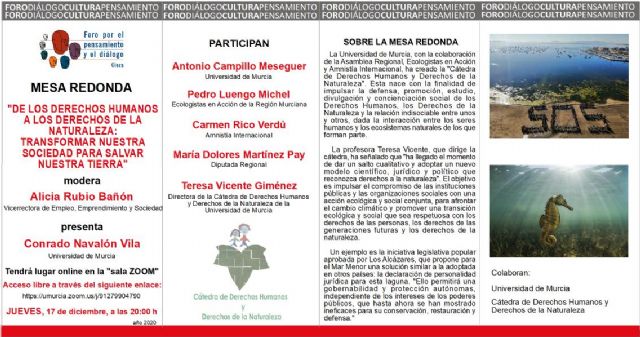 Cátedra de Derechos Humanos y Derechos de la Naturaleza - 1, Foto 1