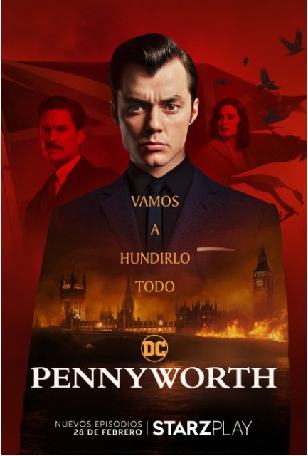 Starzplay anuncia la fecha de estreno internacional para el regreso de la serie original de DC Pennyworth - 1, Foto 1