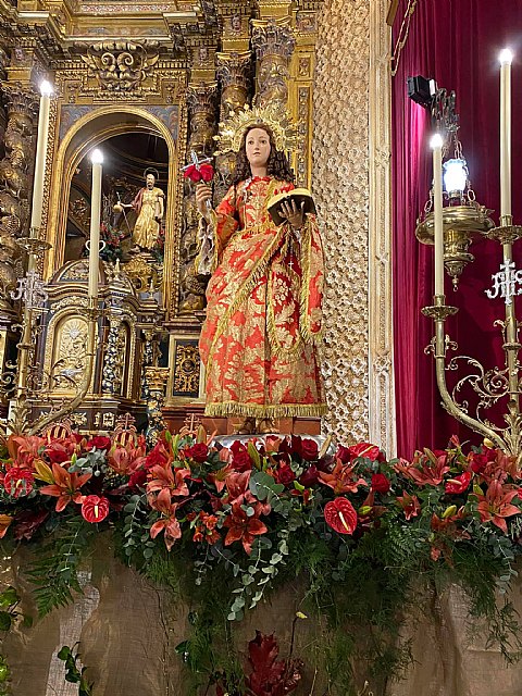 Nuestra patrona Santa Eulalia ya se encuentra entre nosotros, Foto 2