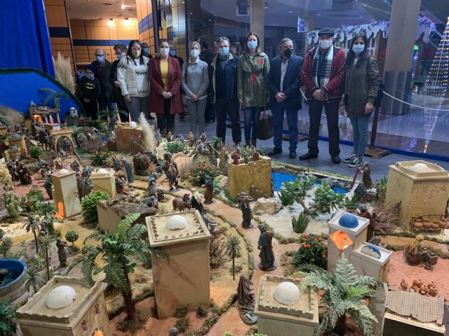 El Belén 2021 municipal abre sus puertas en el Centro Comercial Águilas Plaza - 1, Foto 1