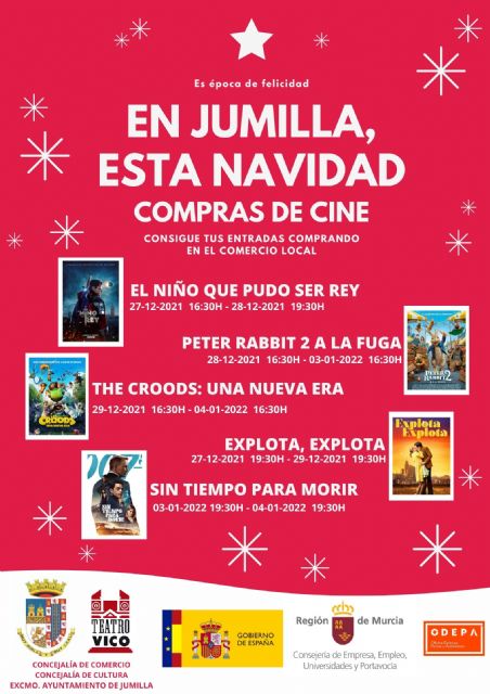 El Ayuntamiento pone en marcha la campaña ´Esta Navidad compras de cine´ para la dinamización del comercio local - 1, Foto 1