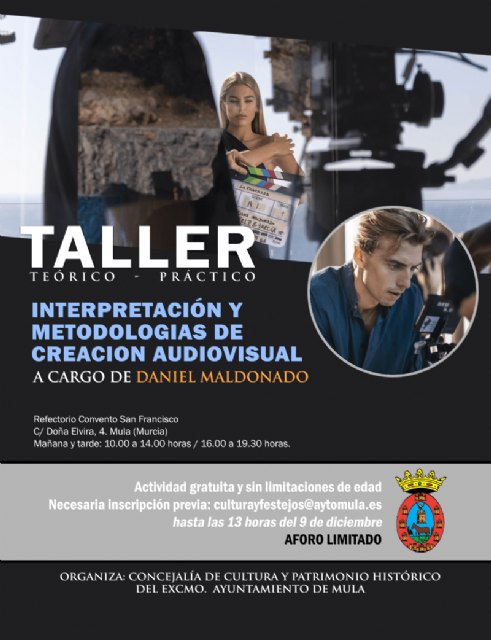 Taller teórico-práctico: «Interpretación y metodologías de creación audiovisual» a cargo de Daniel Maldonado - 1, Foto 1